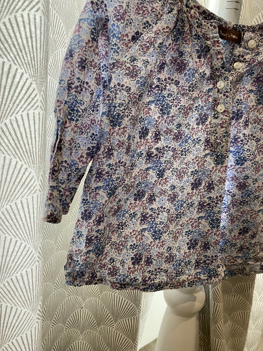 Blouse à fleurs – 9 mois – Bout’chou