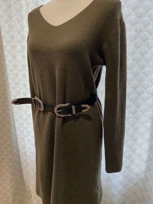 Robe kaki effet doudou – T.U (M/L) – Whoo