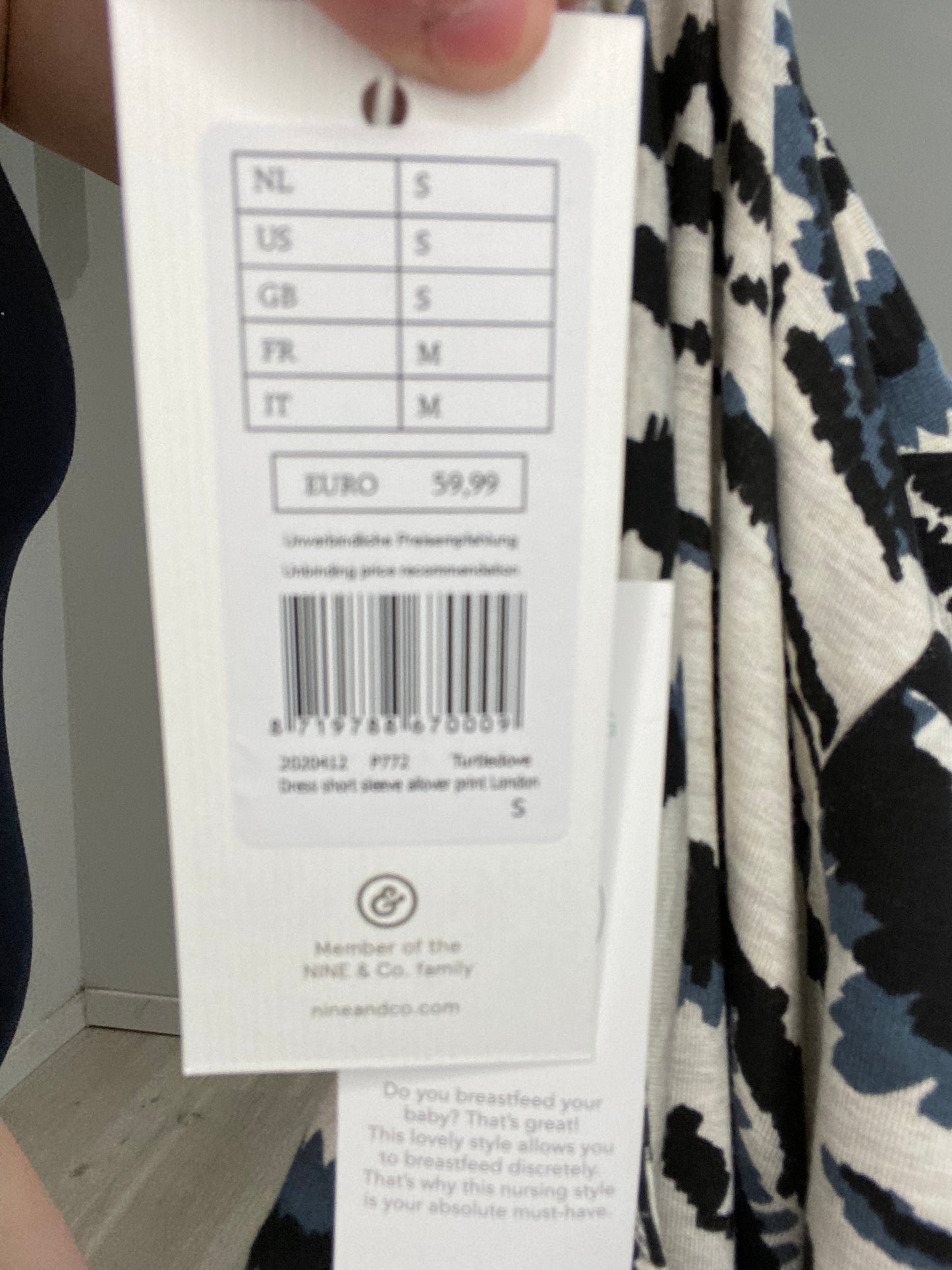 Robe zèbre M