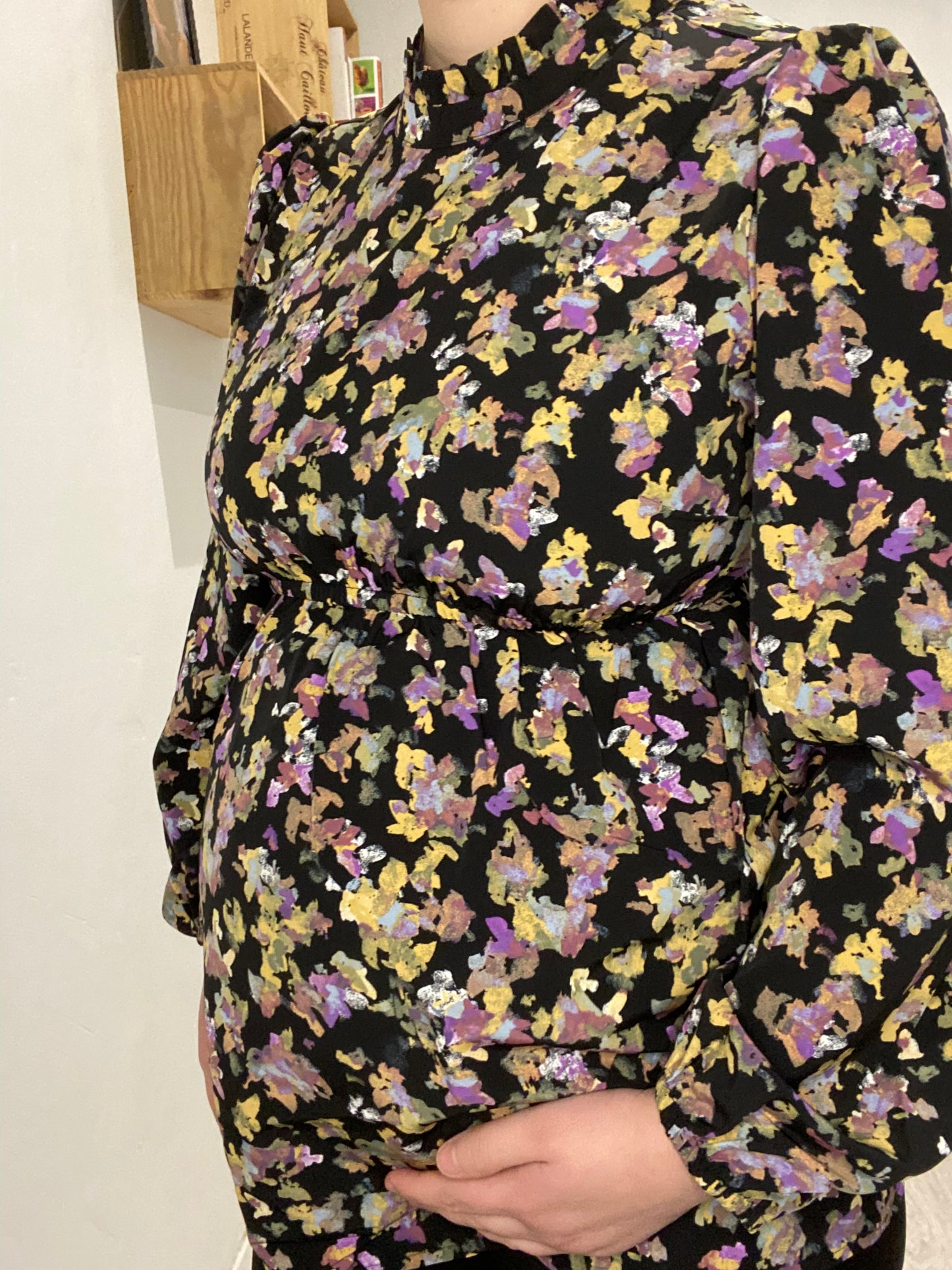 Blouse à fleurs