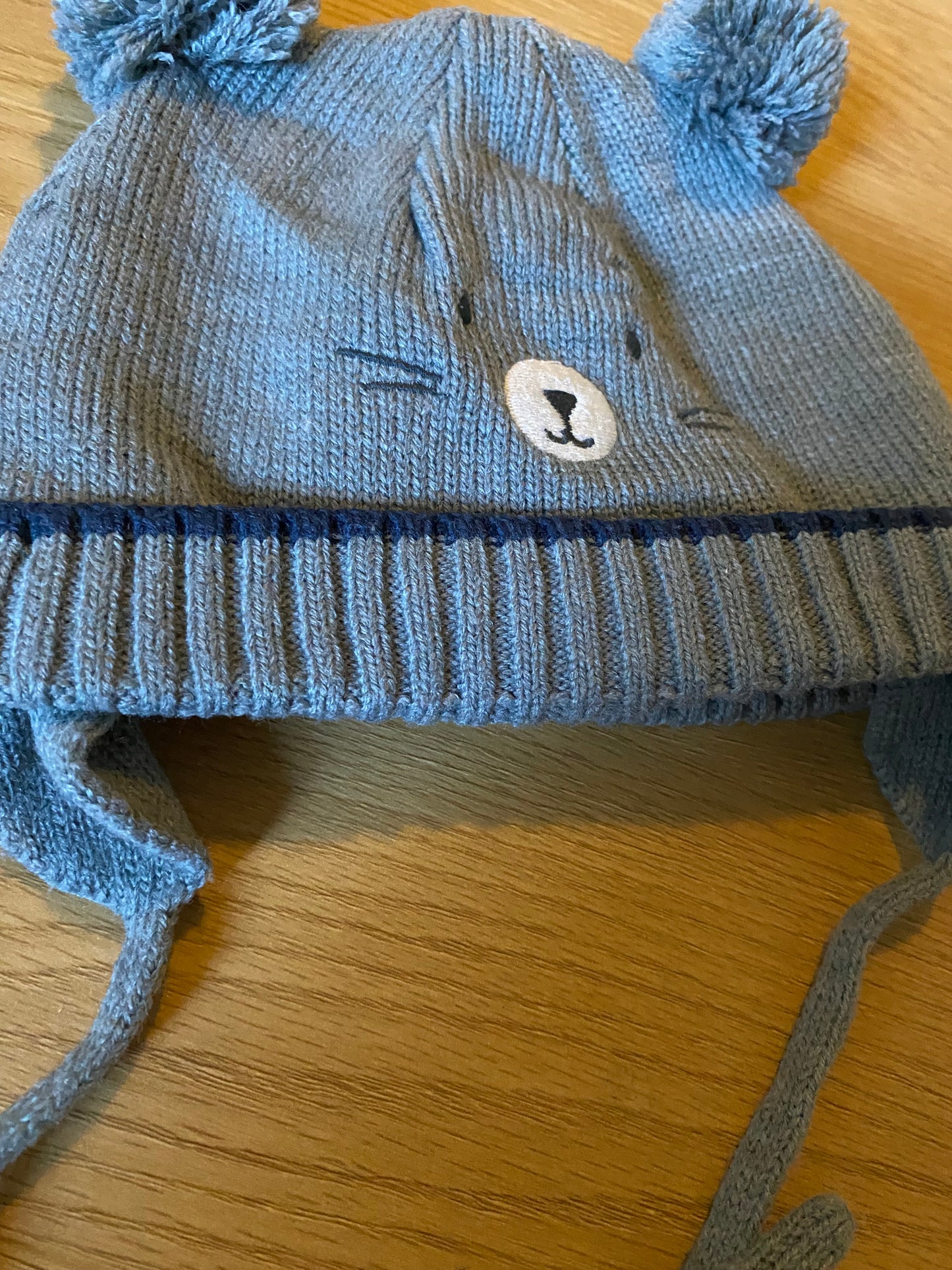 Bonnet gris à cordon avec intérieur polaire – Sergent Major