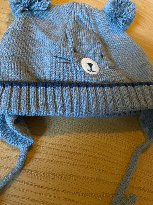 Bonnet gris à cordon avec intérieur polaire – Sergent Major