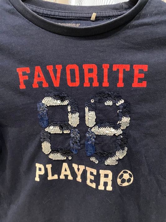 T-shirt marine ML “Player” – 8 ans