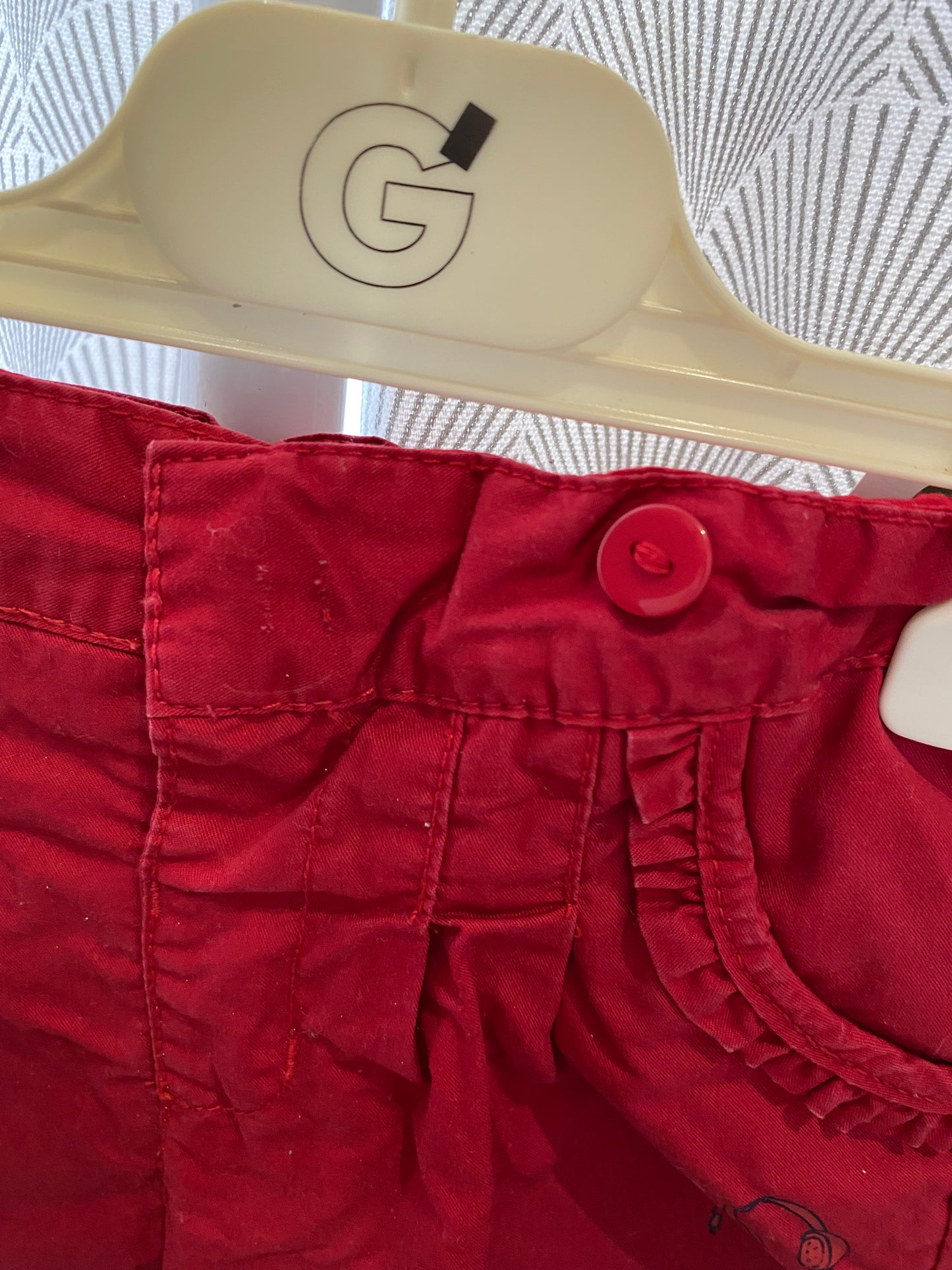 Pantalon rouge – 6 mois – Sergent Major