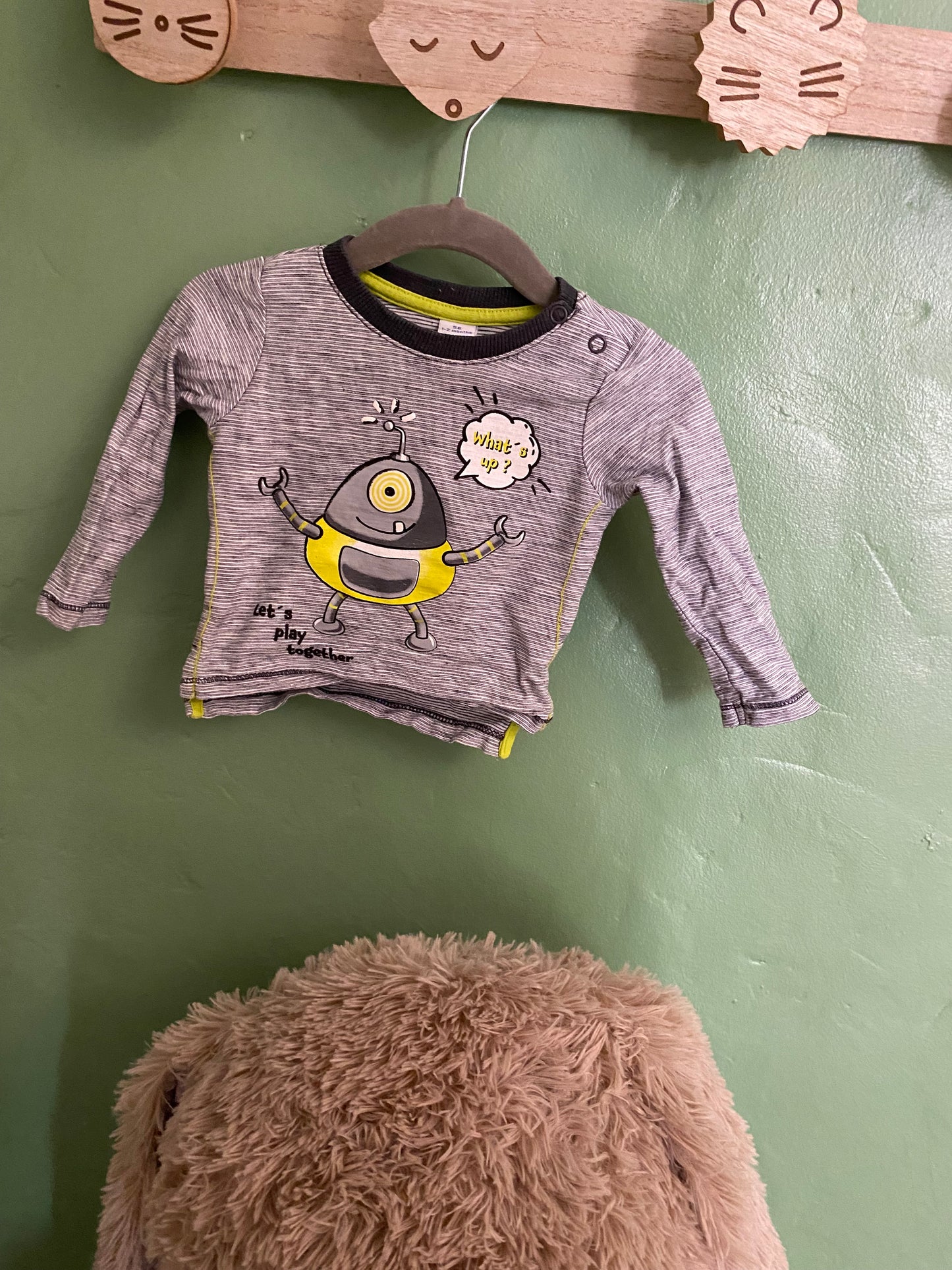 T shirt ml rayé 1 M