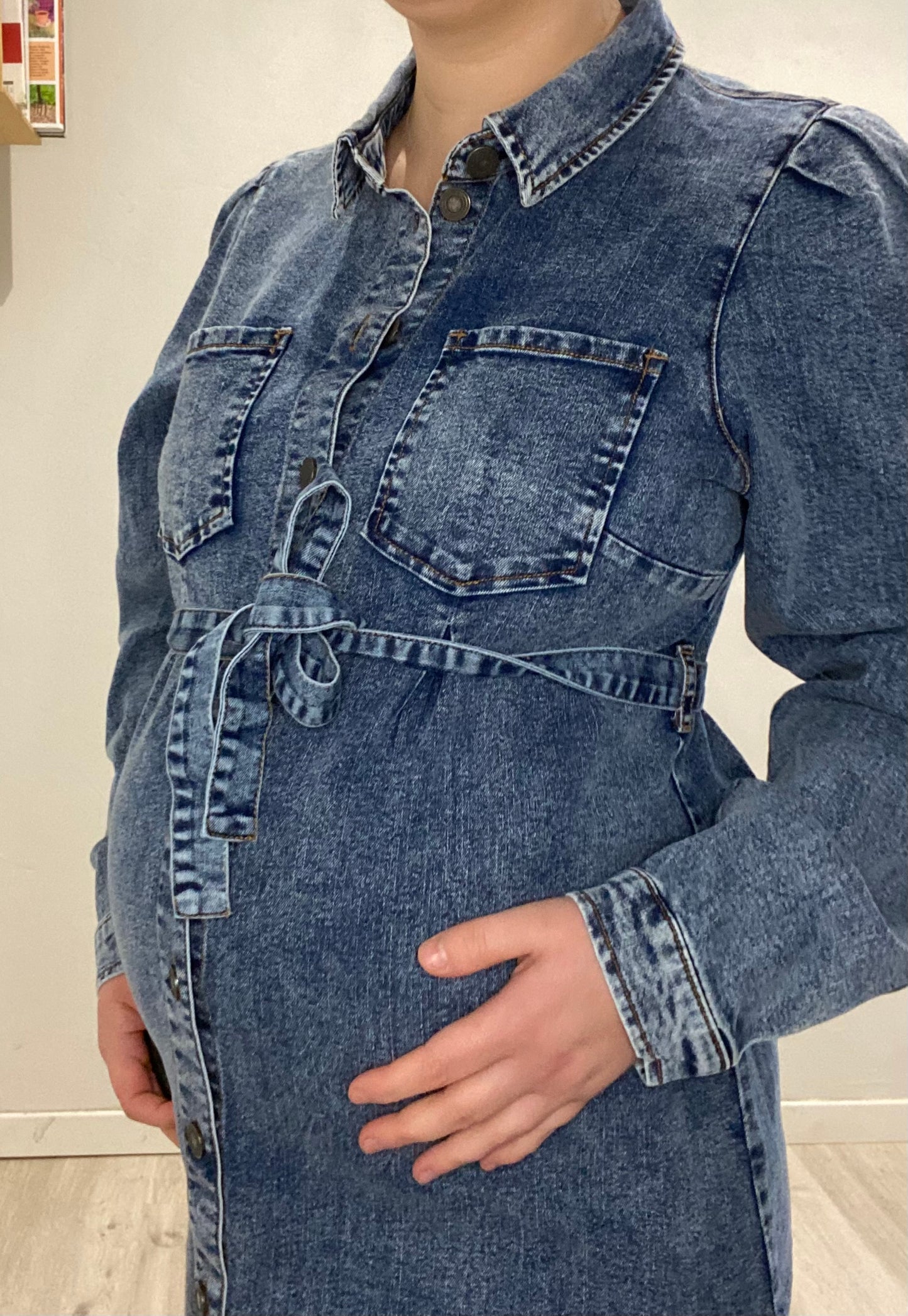 Robe effet Jeans L