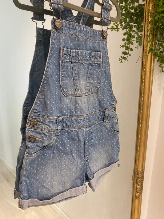 Salopette short 7 ans