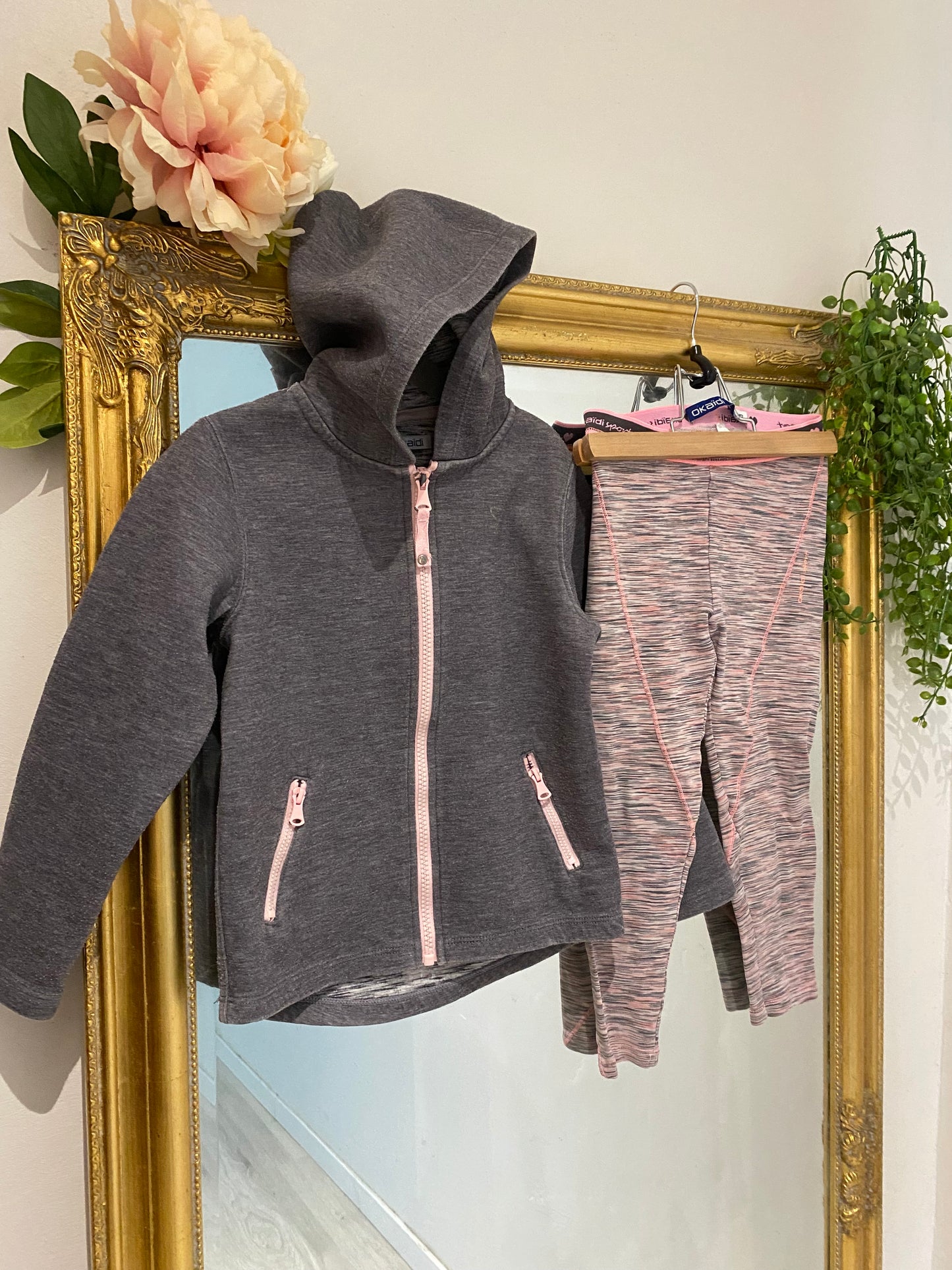 Ensemble jogging rose 6 Ans