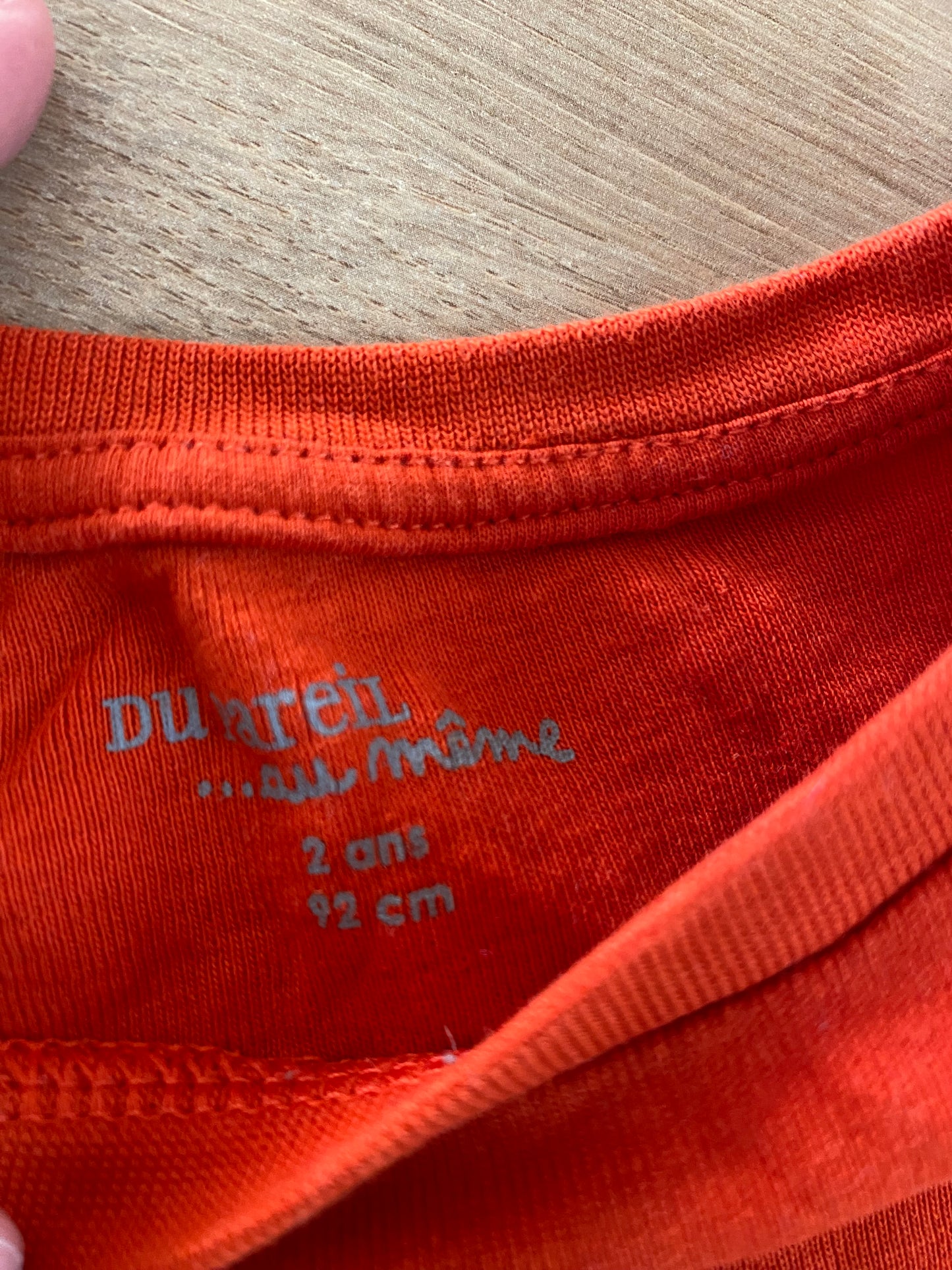 T shirt 2 ans