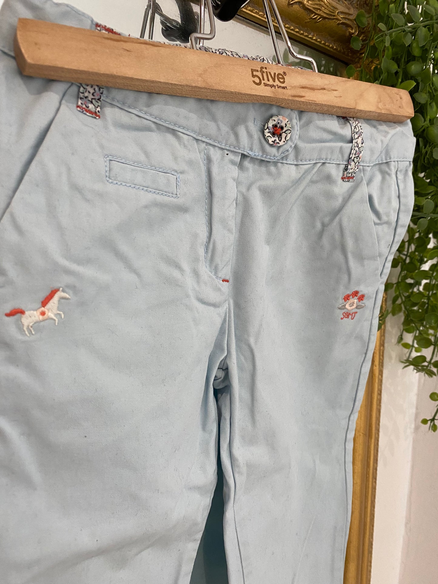 Ensemble bleu licorne 4 ans