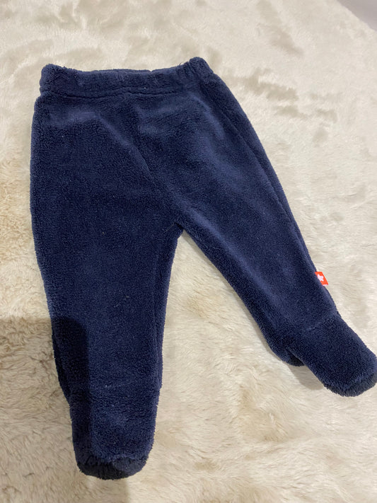 Pantalon polaire bleu 1 mois