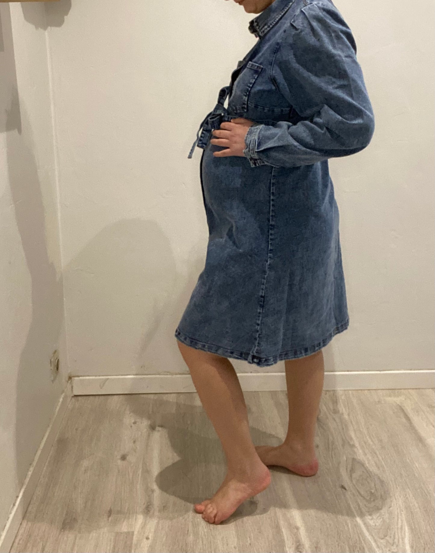 Robe effet Jeans L
