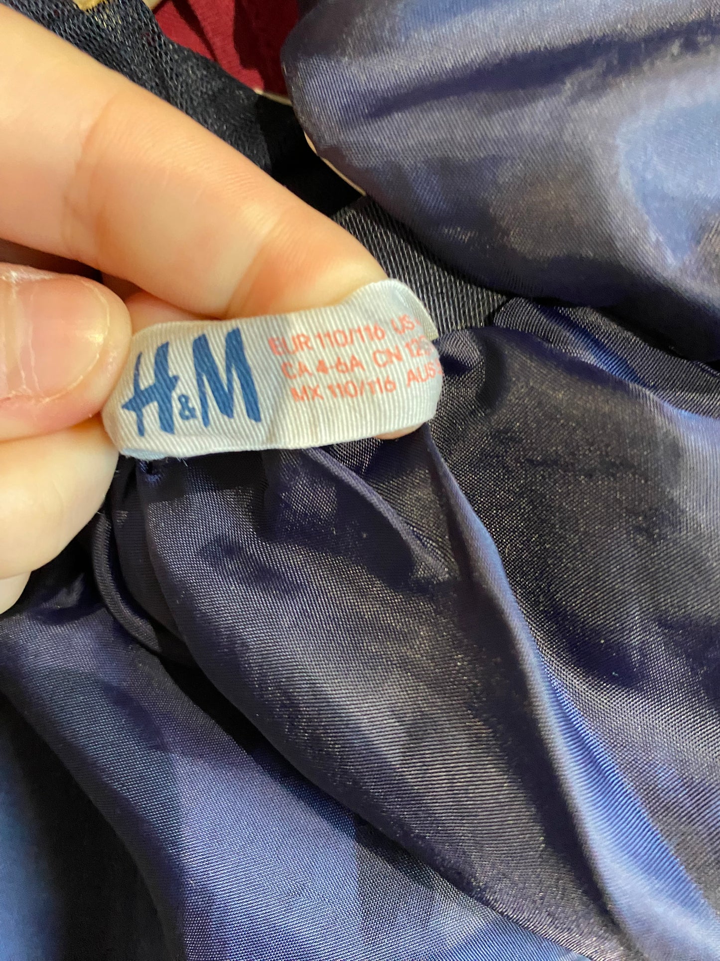 jupe en tulle marine avec bandeau élastique – 4/6 ans – H&M