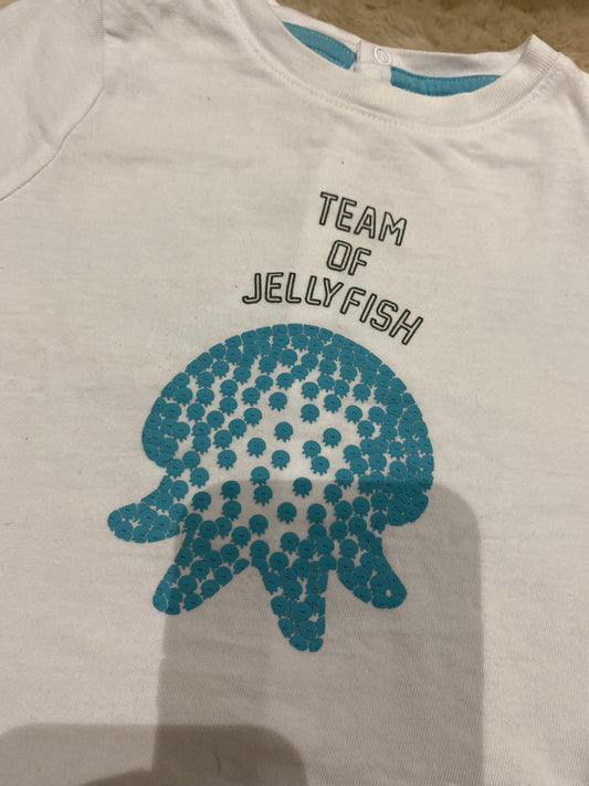 T shirt blanc 9 mois