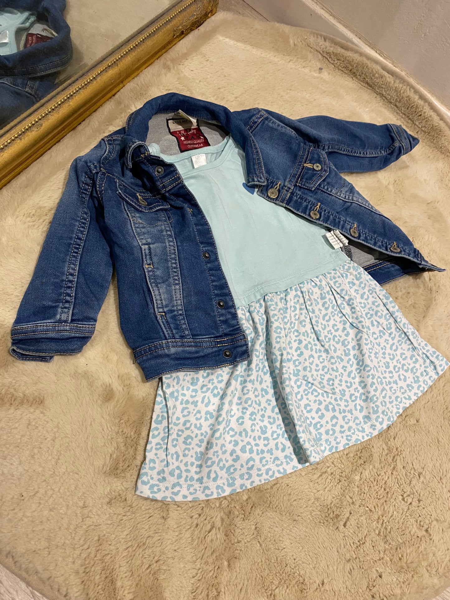 Robe bleu 18 mois