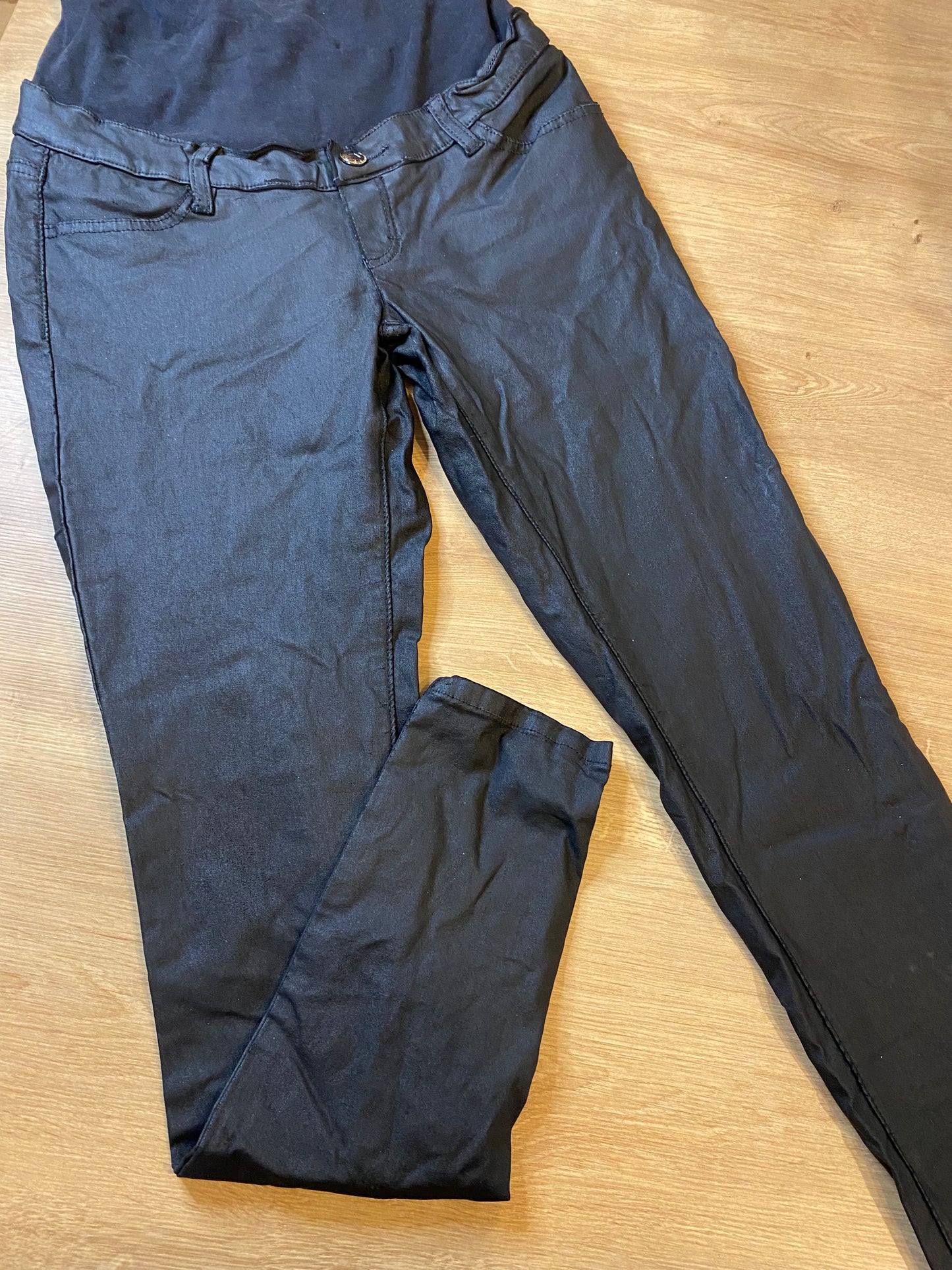 Jeans enduit 38
