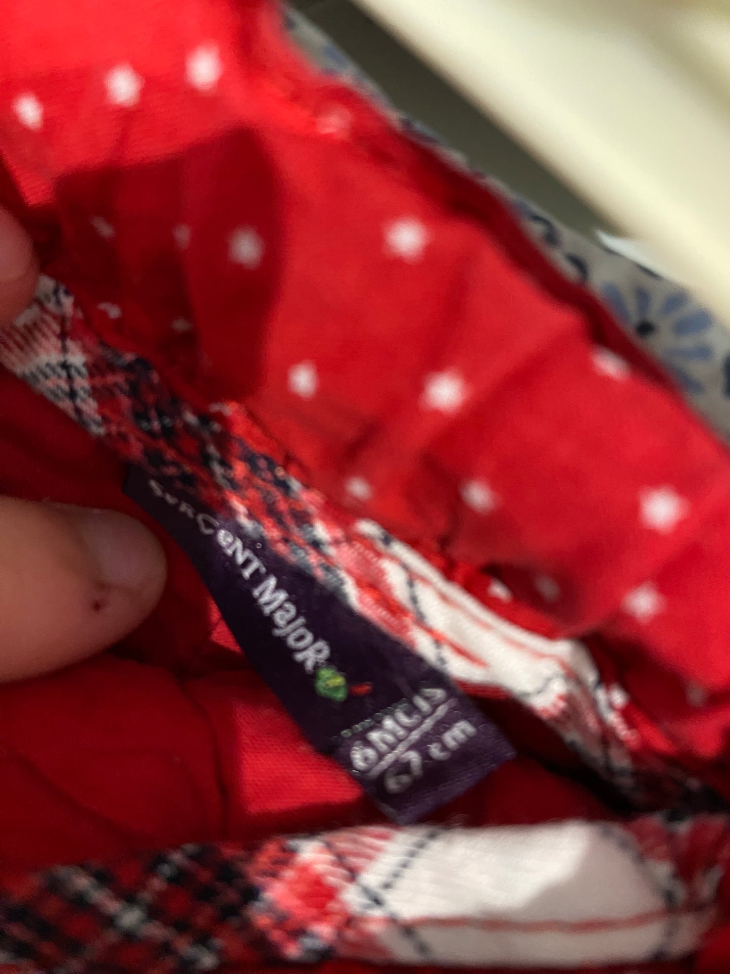 Pantalon rouge – 6 mois – Sergent Major