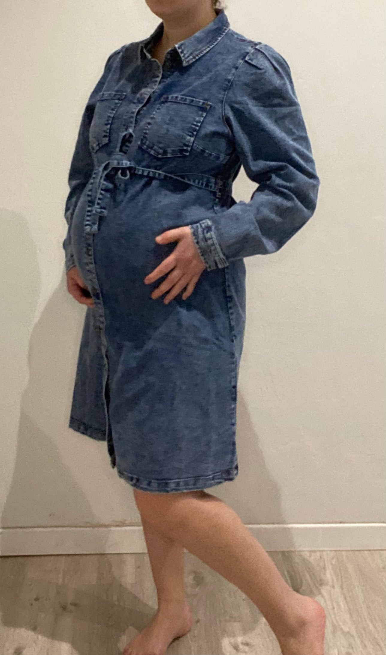 Robe effet Jeans L