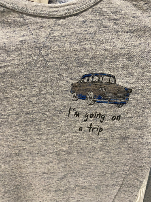 T-shirt gris manches longues basique – 6 ans – Zara