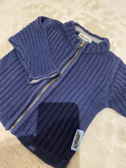 Gilet marine 12 mois