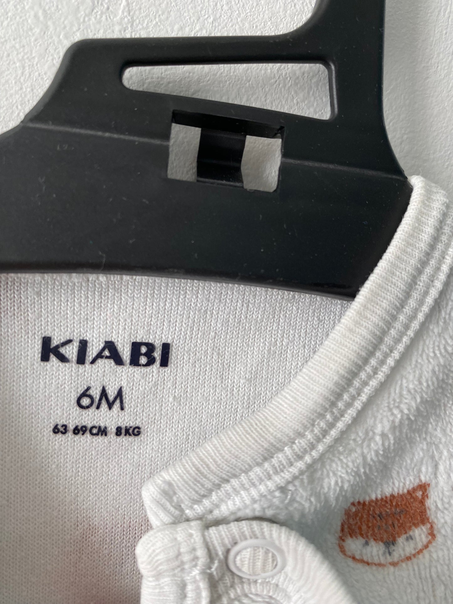 đŠ Pyjama Ă©cru motif renard â 6 mois â Kiabi