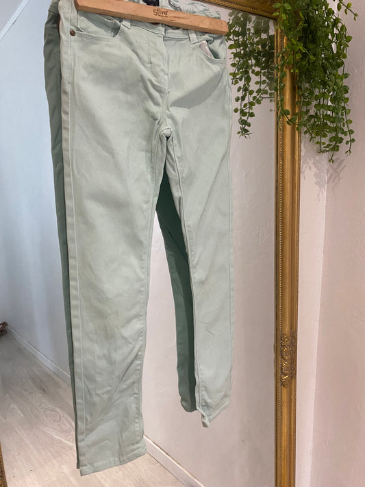 Pantalon turquoise 8 ans