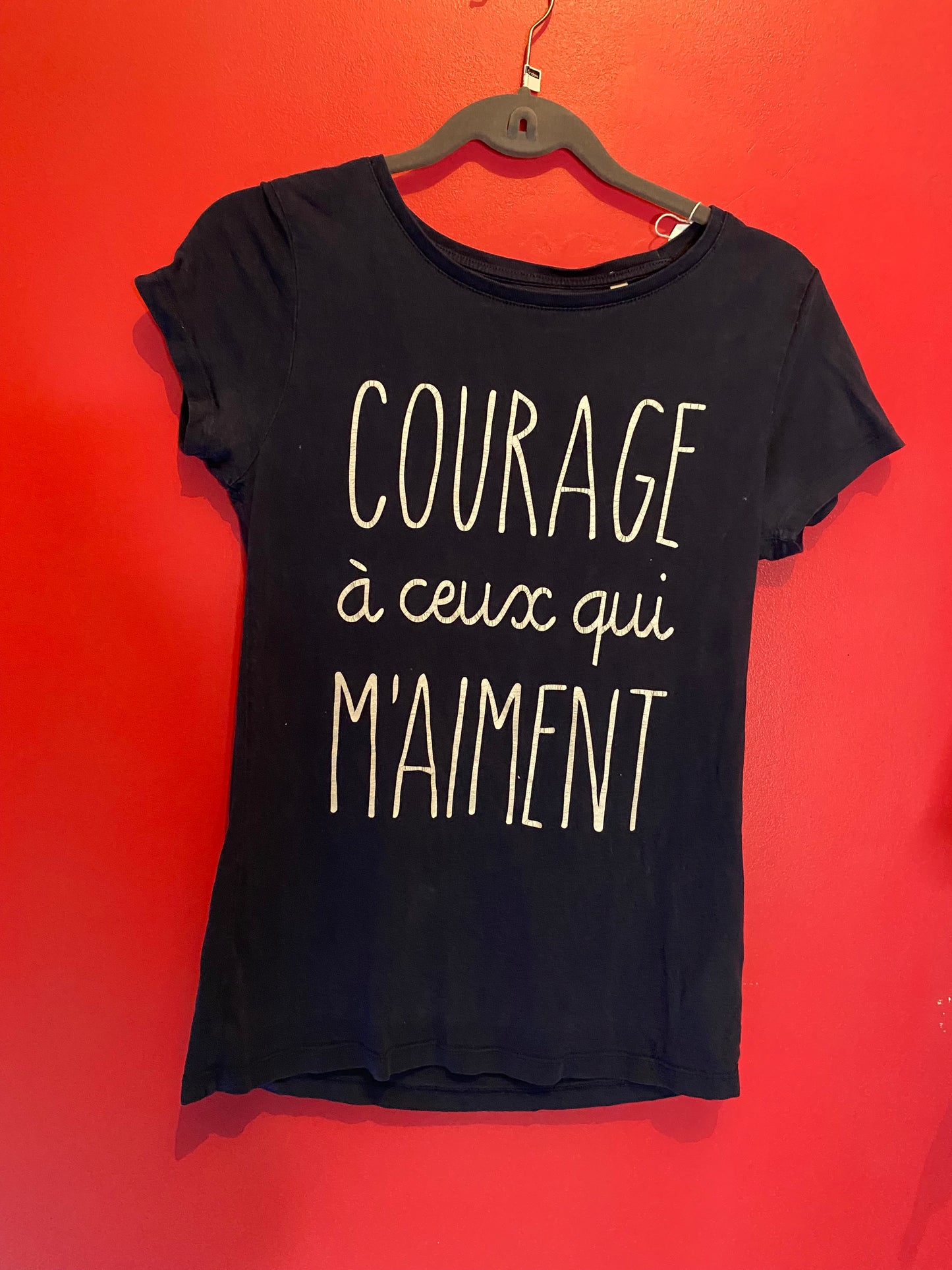 T-shirt marine “Le Fabuleux Shaman” – Taille M