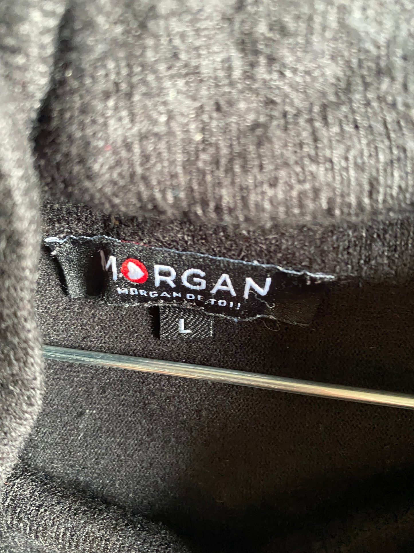 Pull noir col montant – Morgan – Taille M