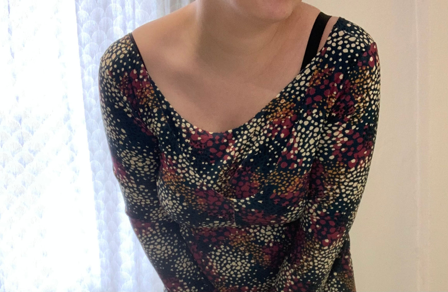 Robe à motifs L