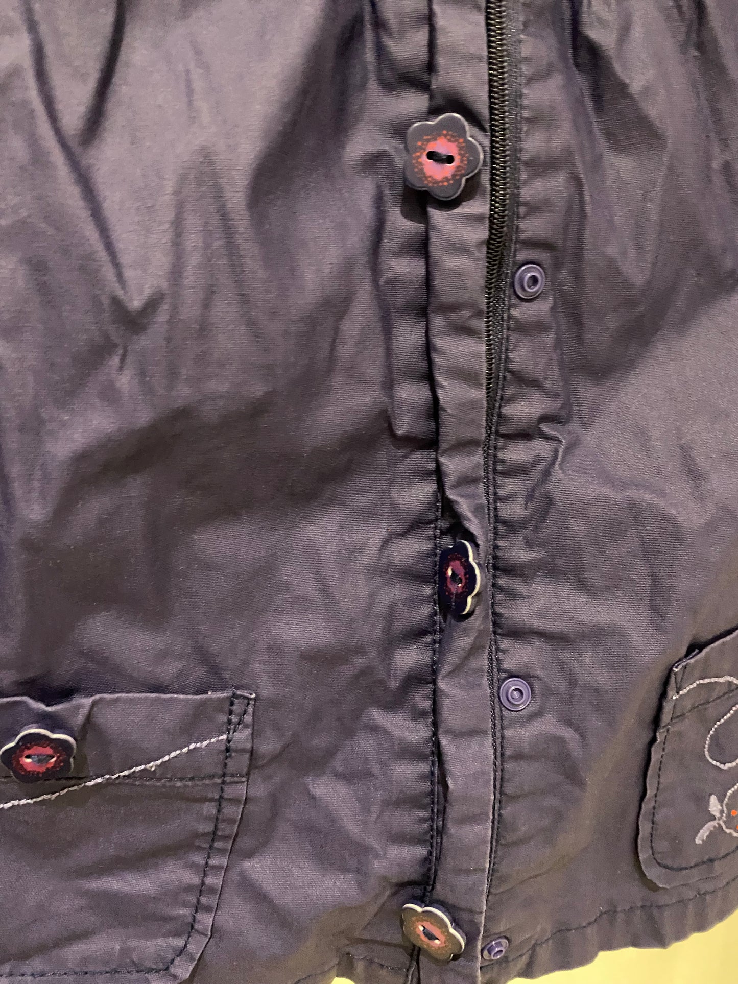 Parka violet 4 ans