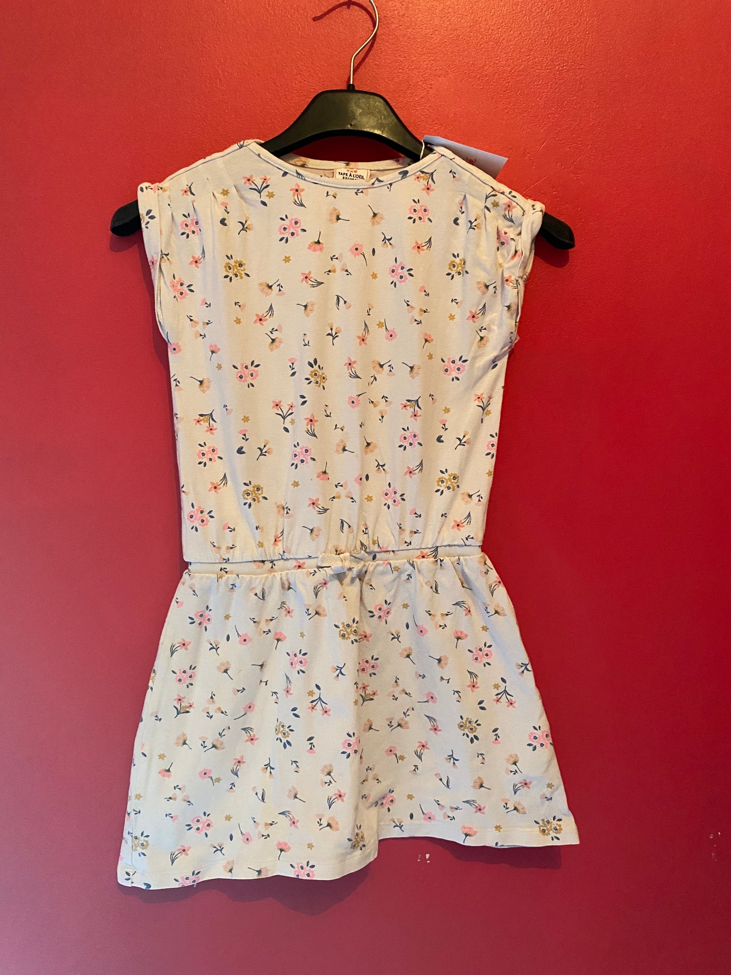 Robe crème à fleurs – Tape à l’œil – 5 ans