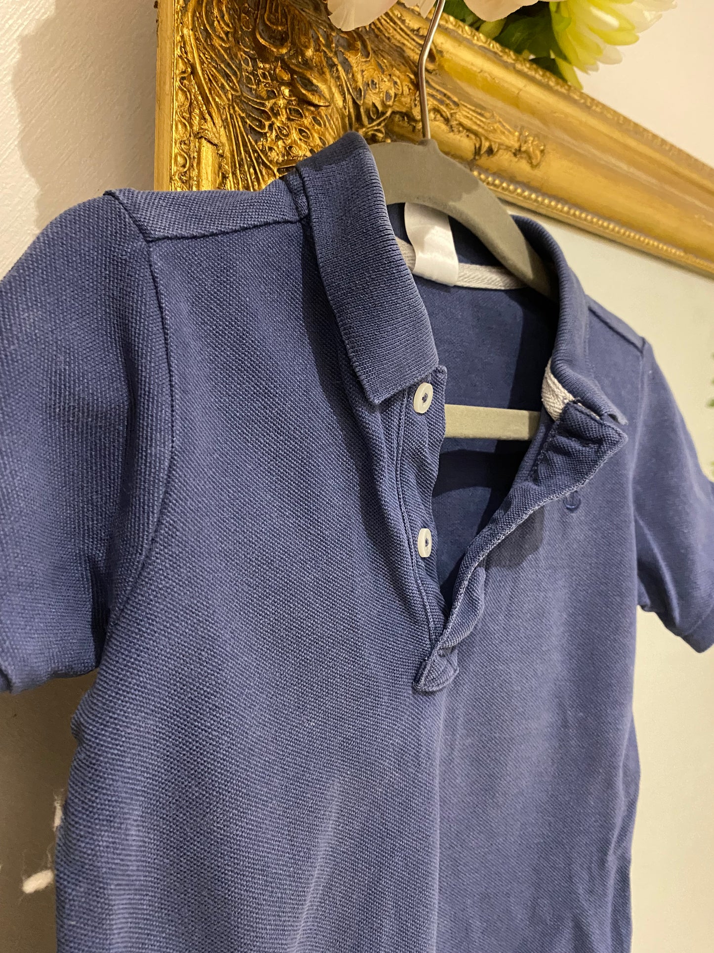 Polo bleu 18 mois / 24 mois