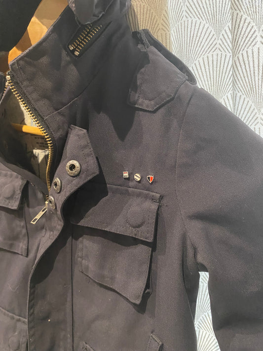 🖤 Veste gris anthracite mi-saison – IKKS – 6 ans
