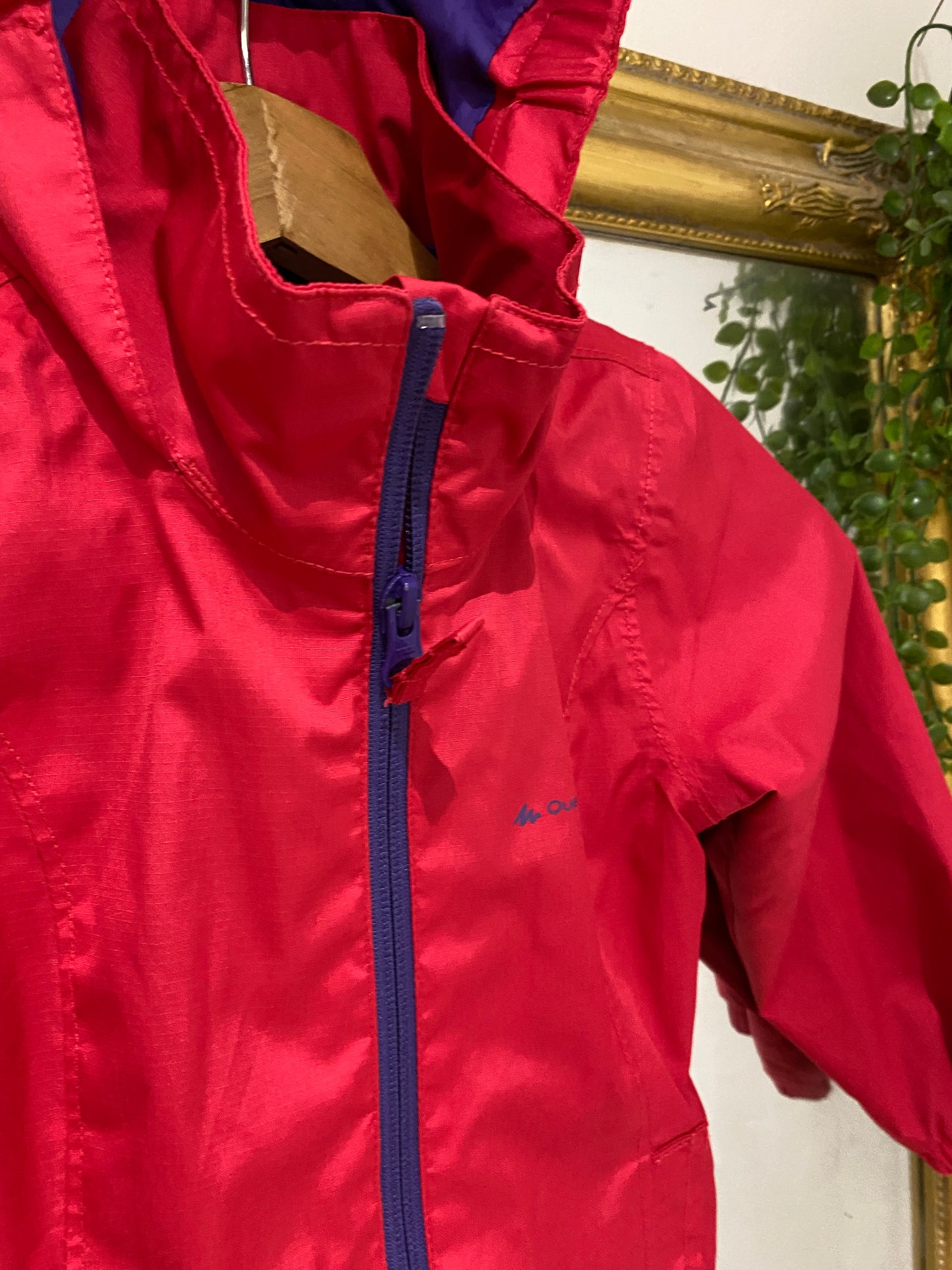 Kway fuschia 4ans