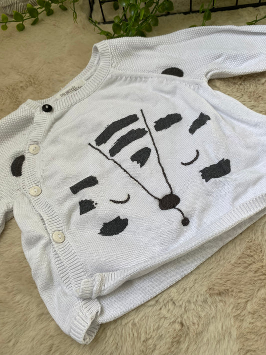 Pull blanc 3 mois