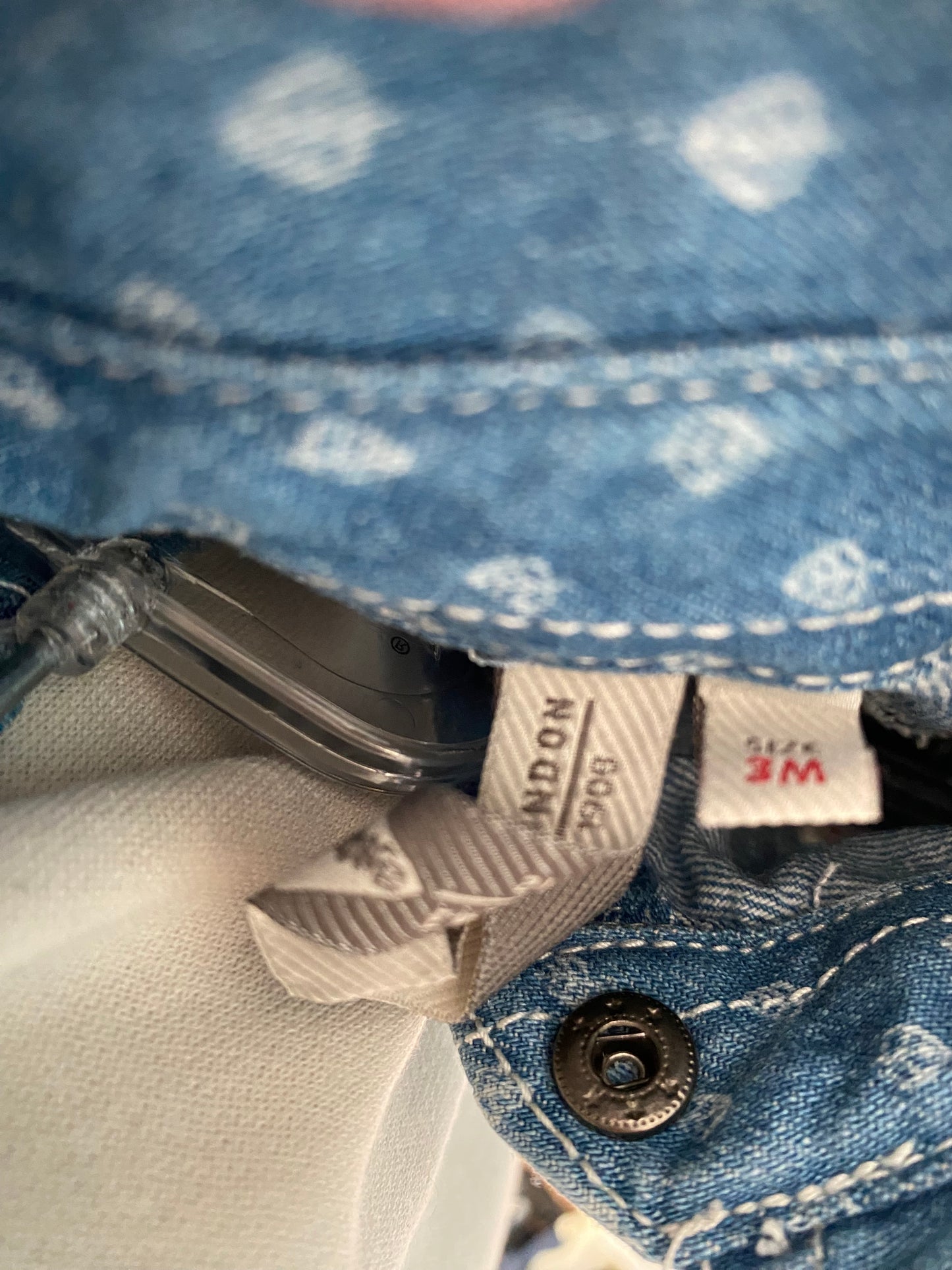 Robe chemise bébé en jean – Manches longues – 3 mois – Lee Cooper