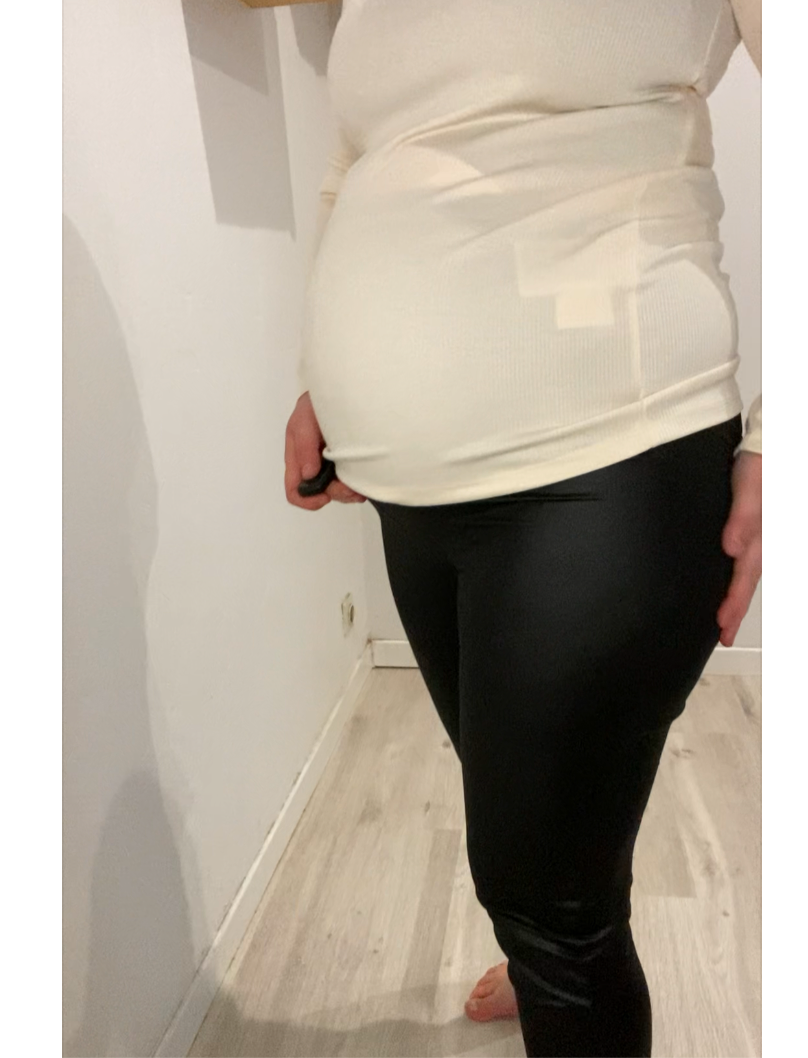 Legging similicuir