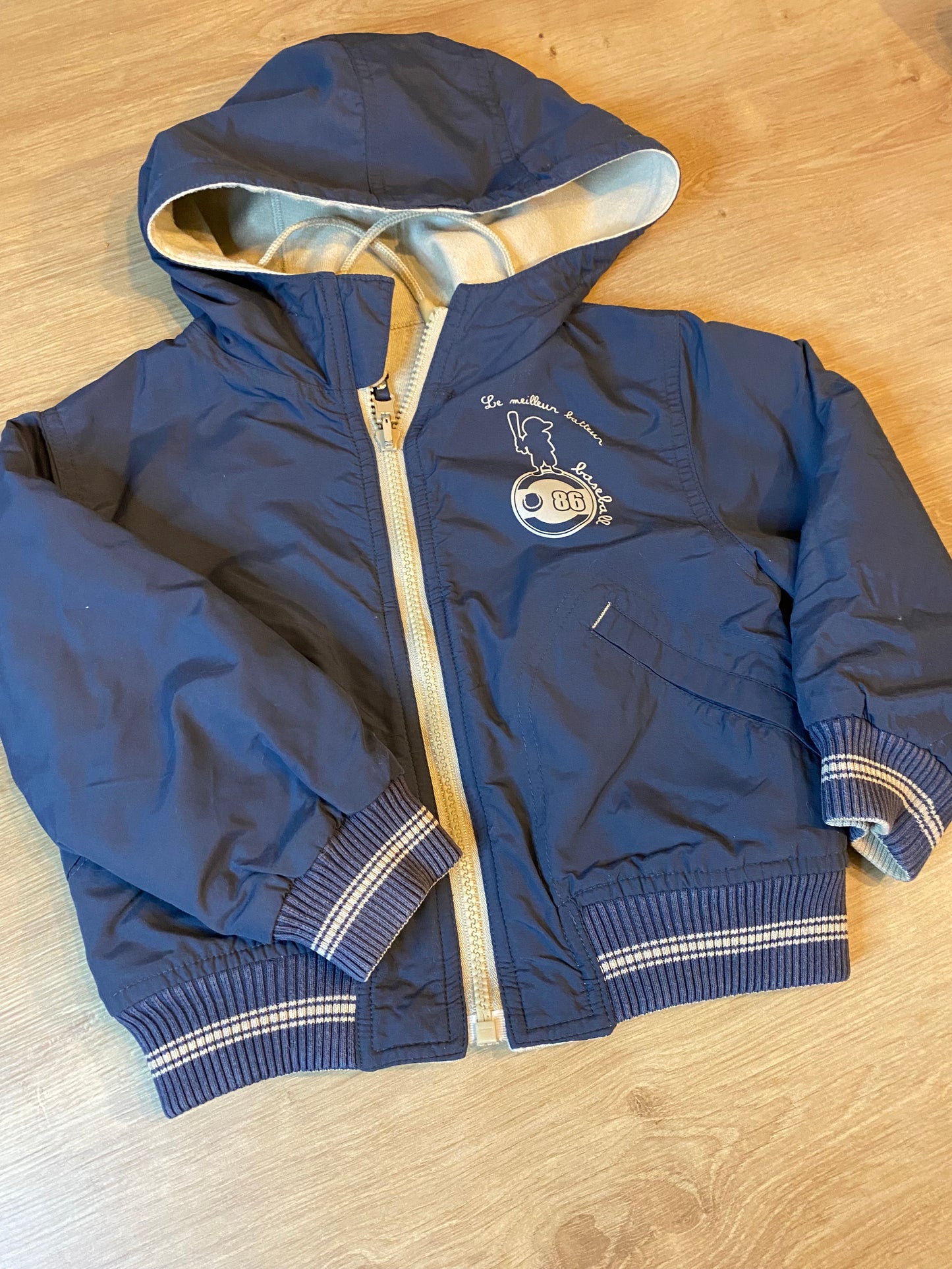 Veste réversible 3ans