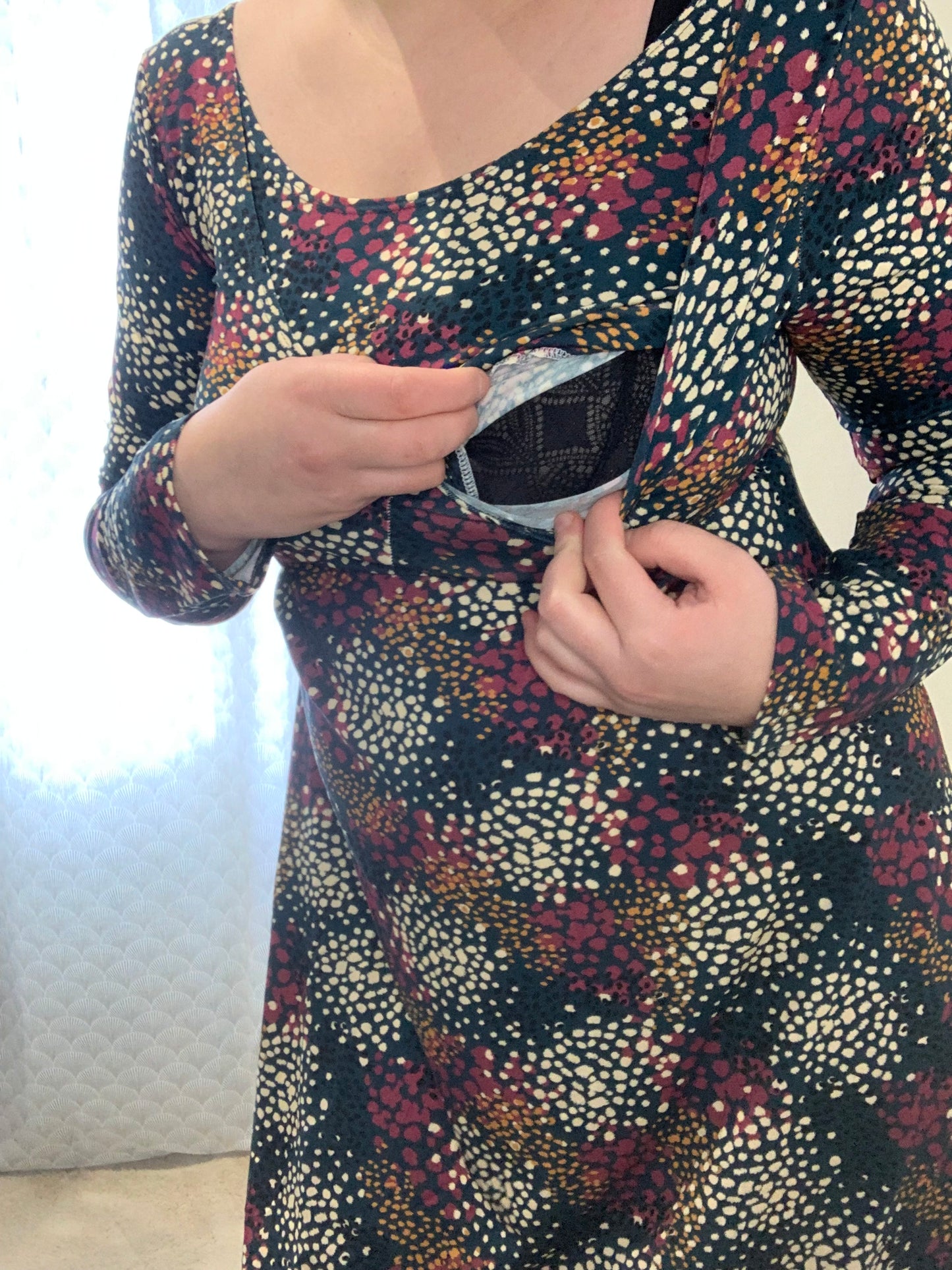 Robe à motifs L