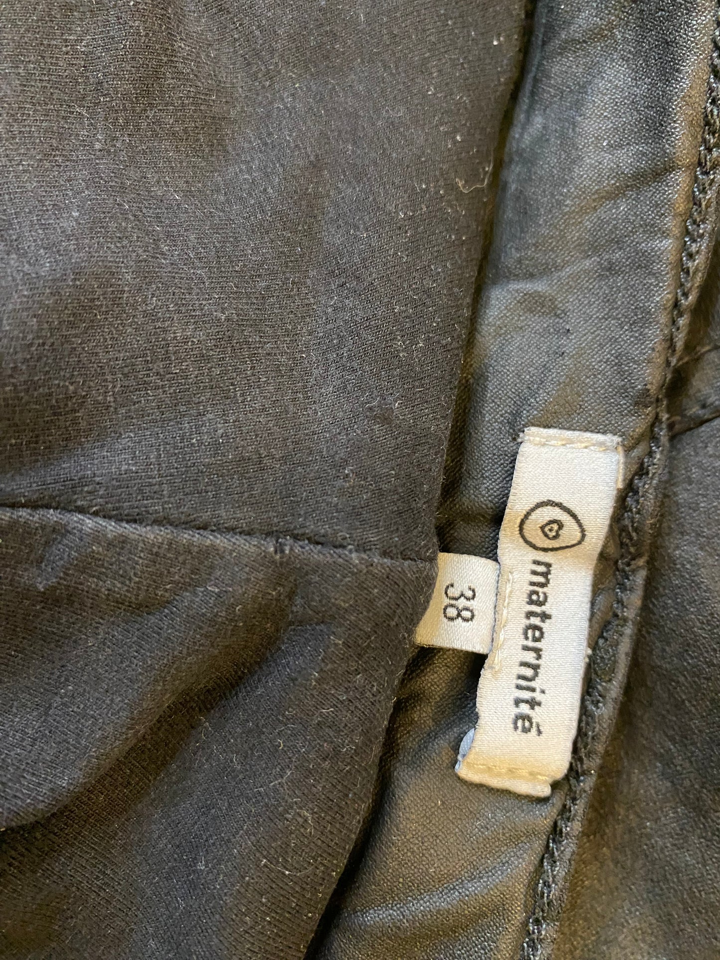 Jeans enduit 38
