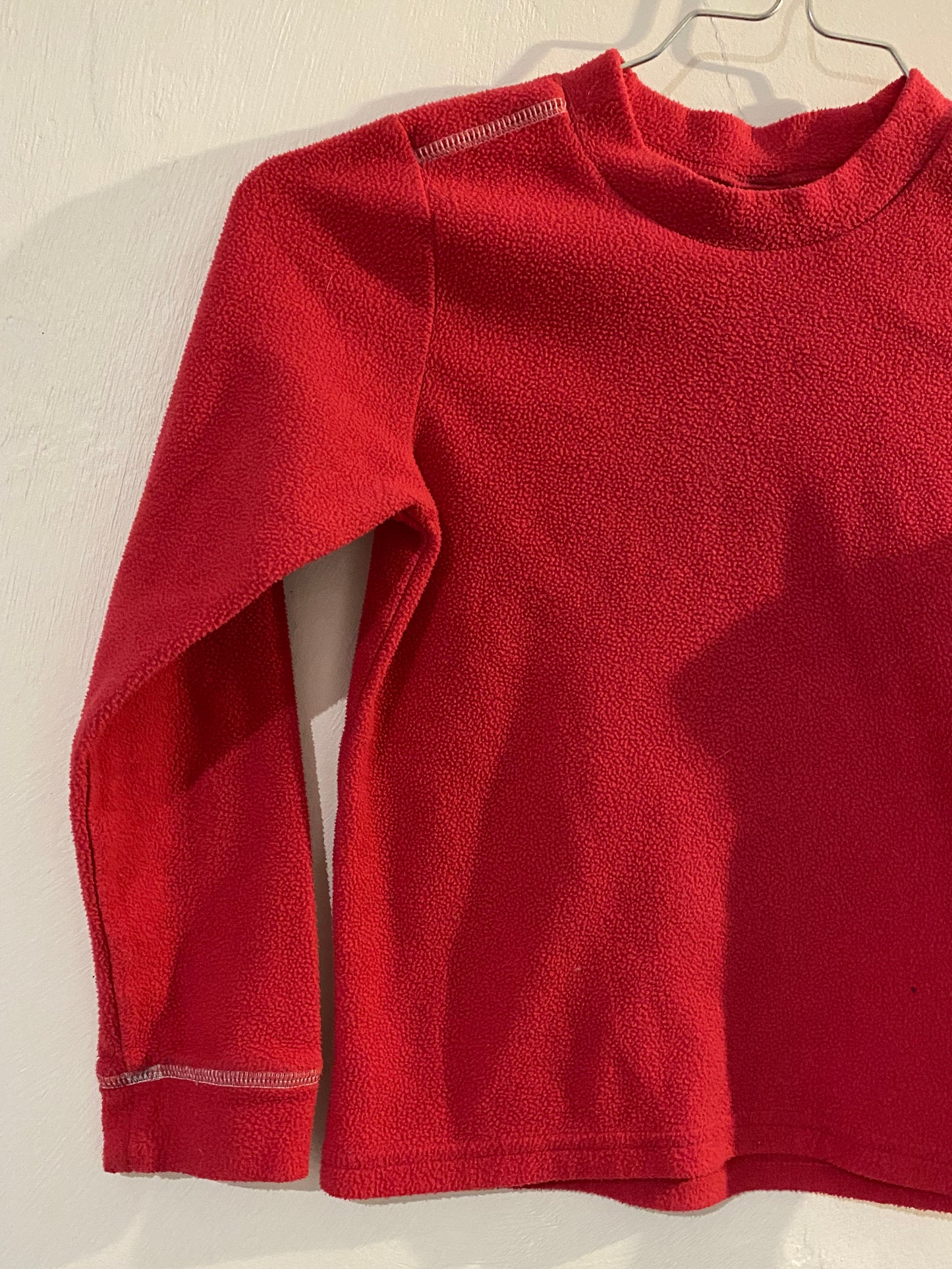 Polaire enfant saumon col rond – 6 ans – Quechua