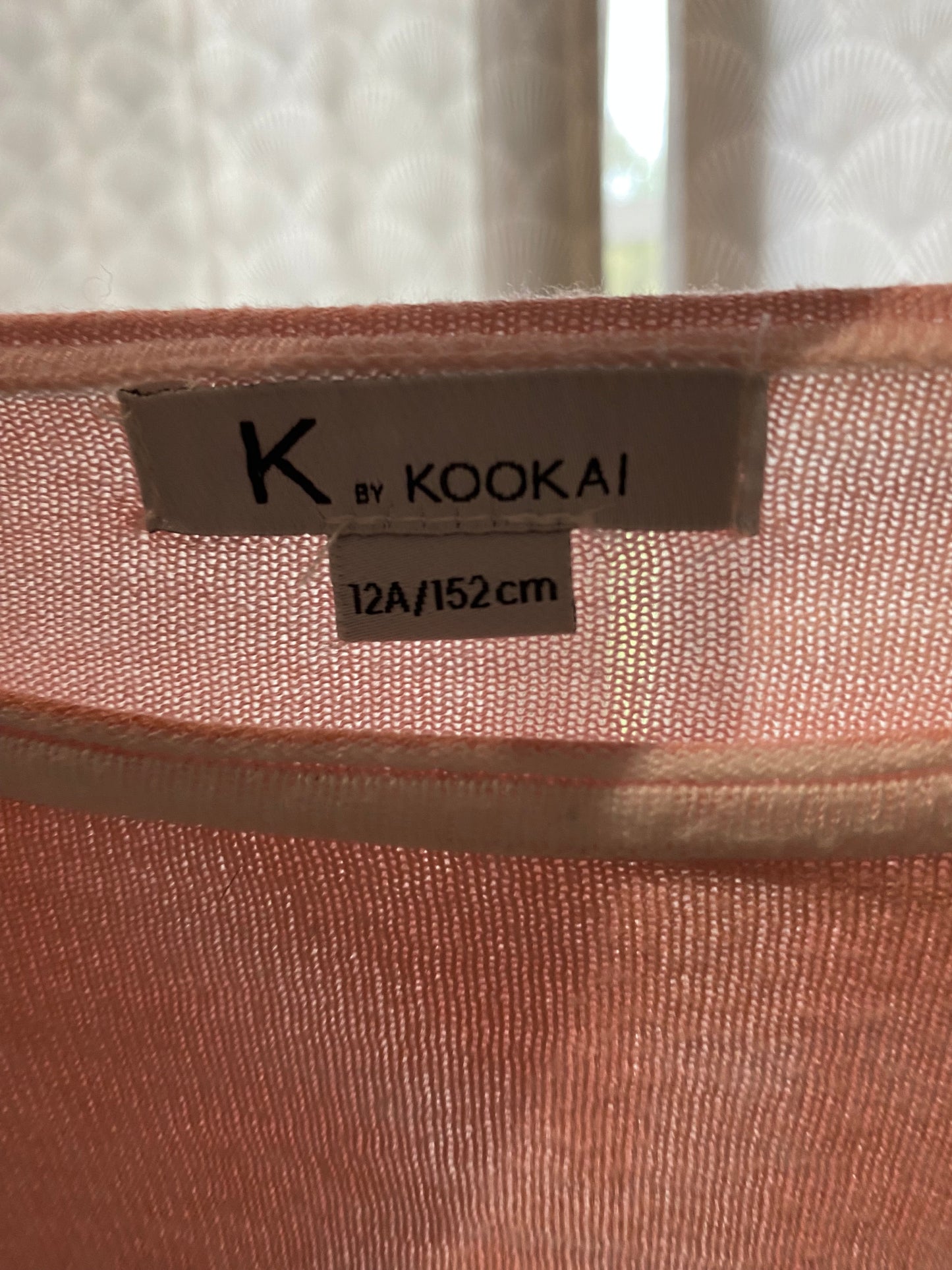 Pull très fin rose poudré – 10 ans – Kookaï