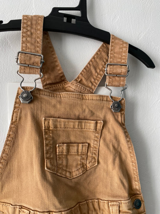 Salopette bébé effet jean marron – 24 mois – Gémo