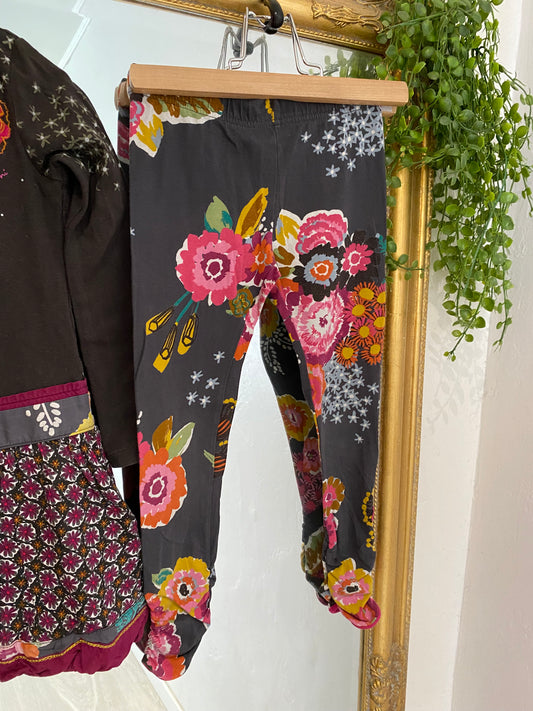 Ensemble fleur 4 ans