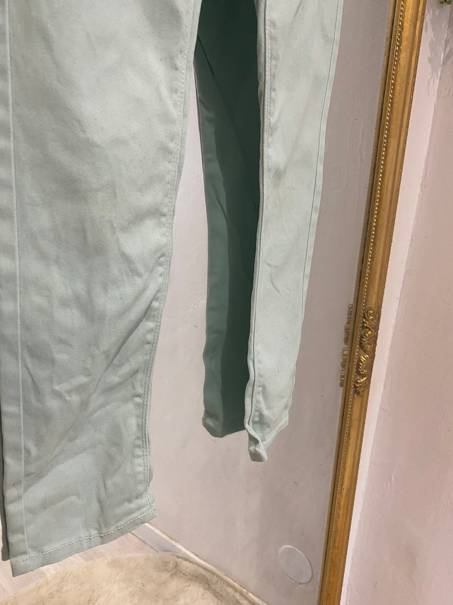 Pantalon turquoise 8 ans