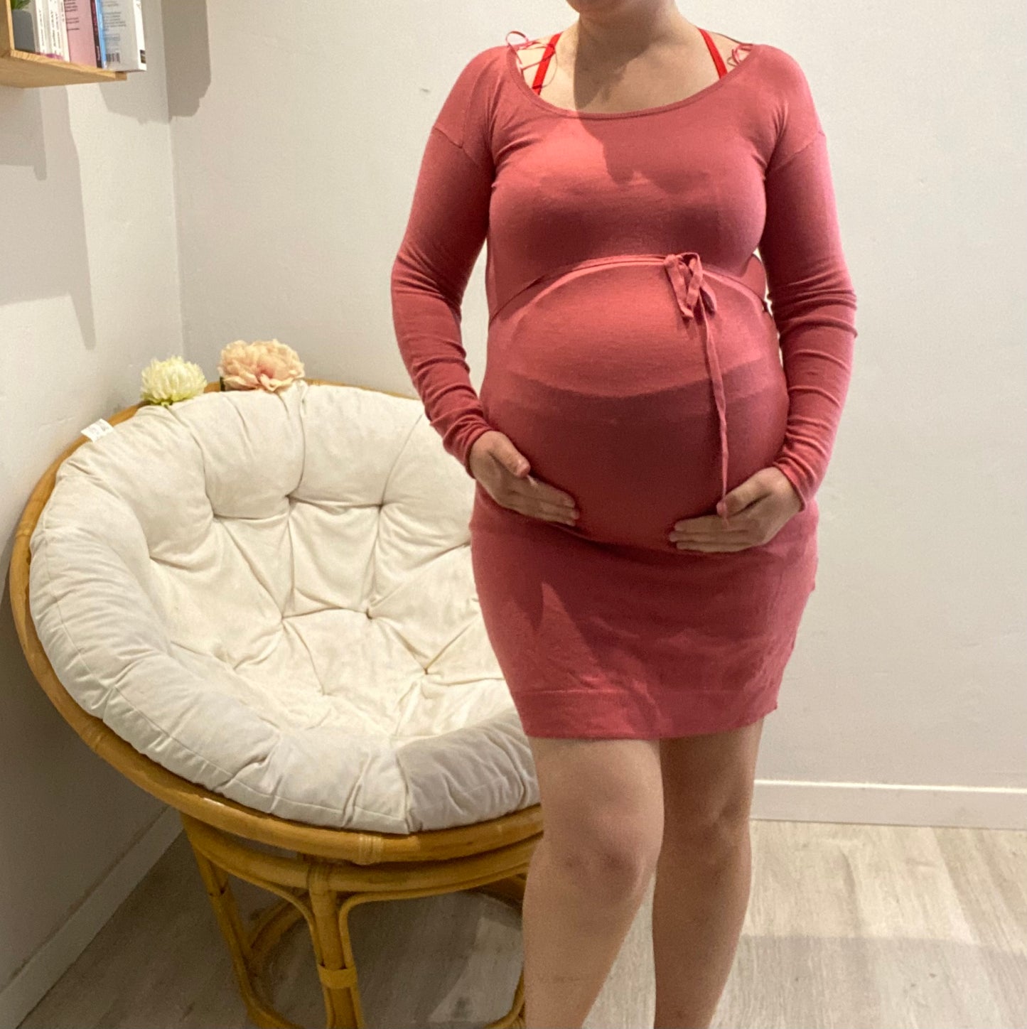 Robe corail pull 34/36