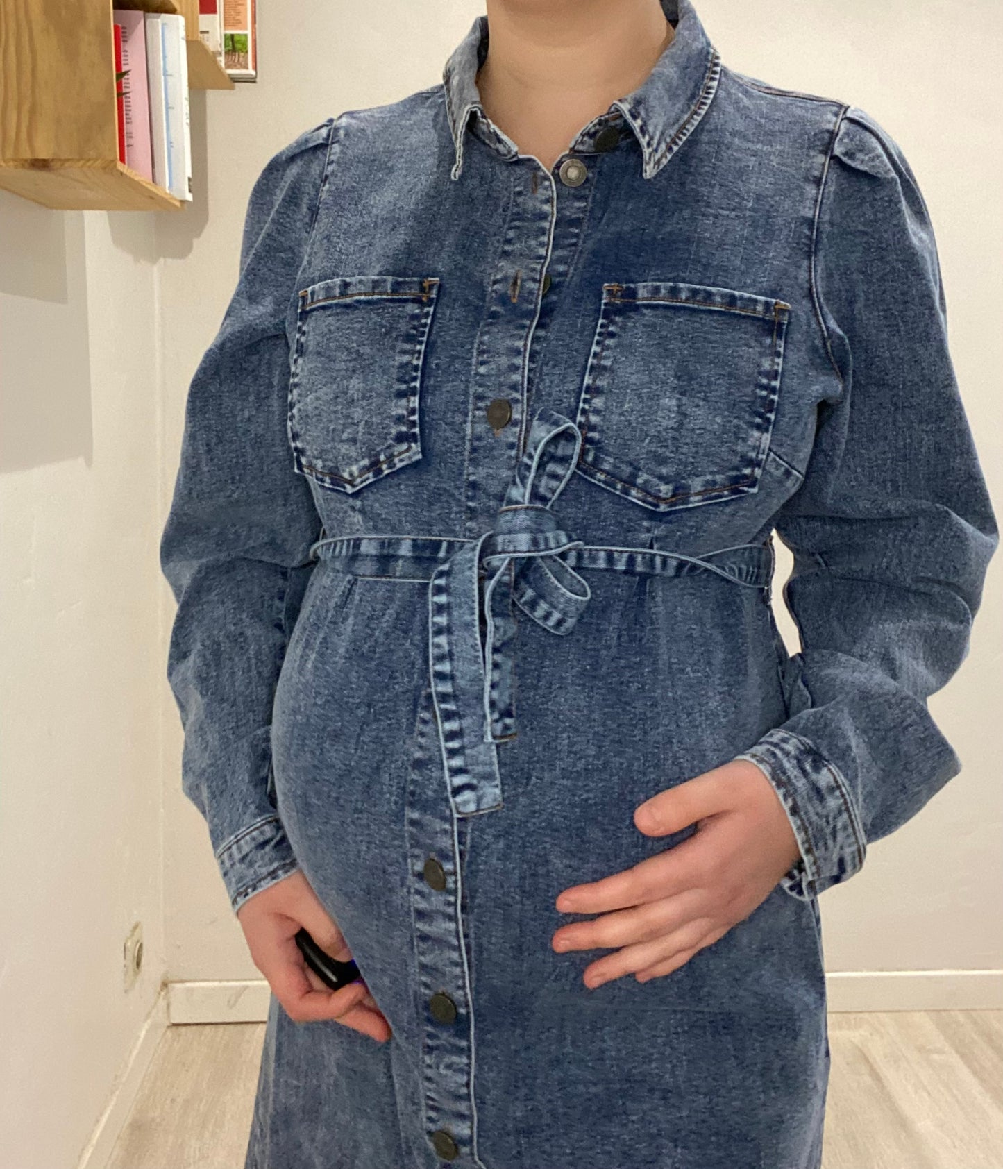 Robe effet Jeans L