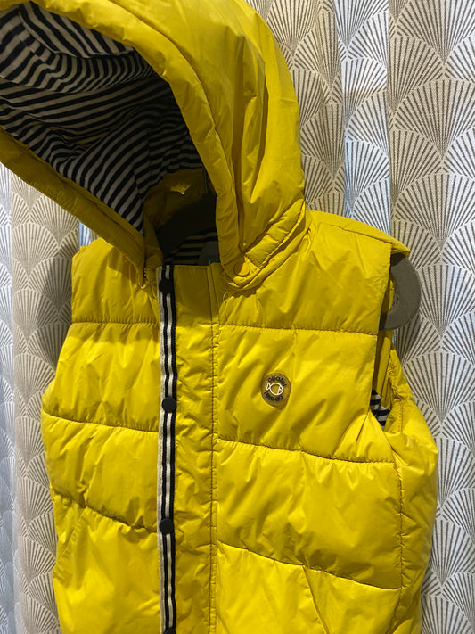 💛 Doudoune sans manches jaune – Obaïbi – 23 mois