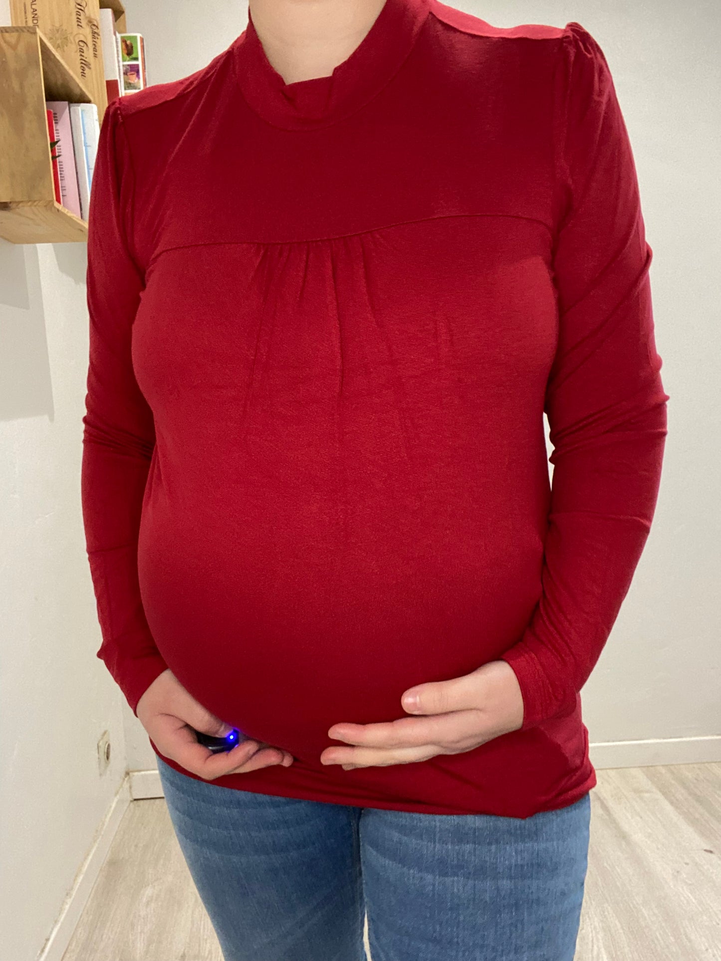Haut rouge