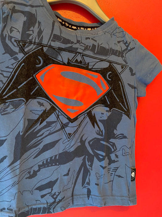 T-shirt bleu Spiderman – Taille 5ans – Manches courtes